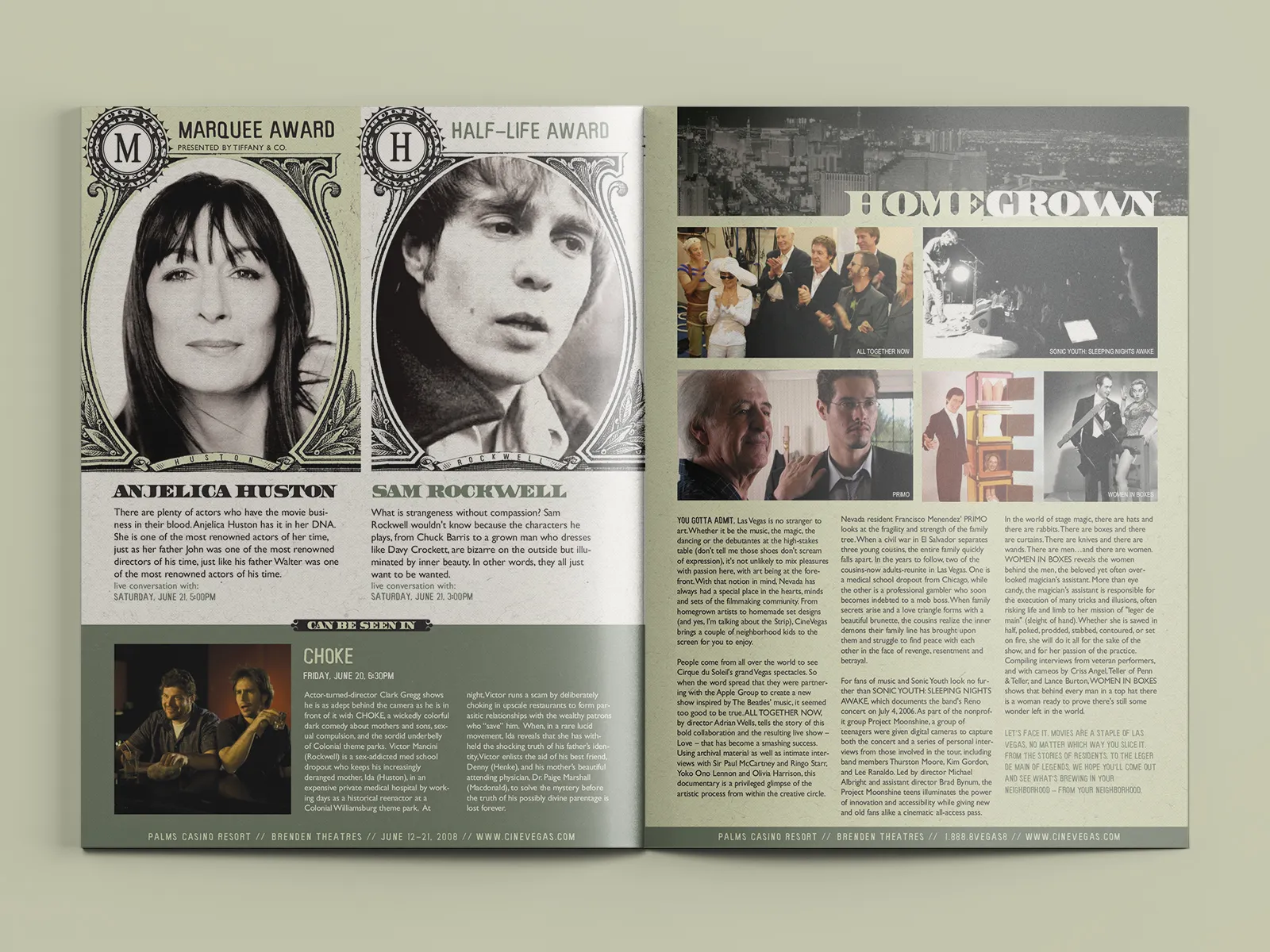 CineFile 2008 — interior layout