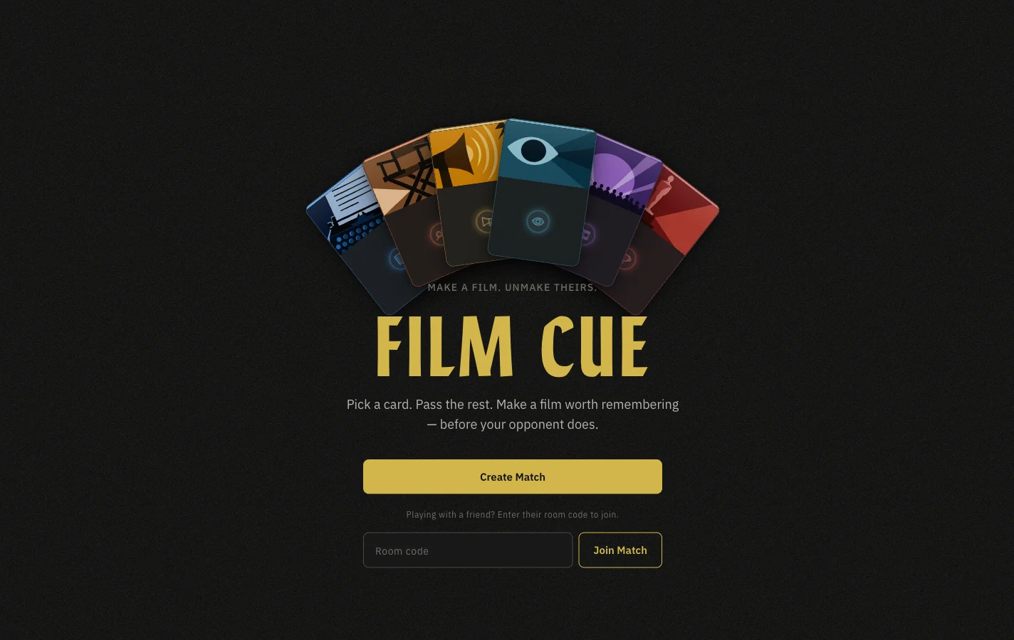 Marketing landing page — all sections in a single full-page view.